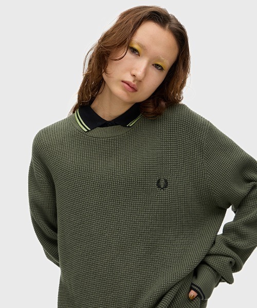 FRED PERRY（フレッドペリー）の「Waffle Stitch Jumper