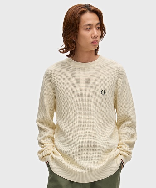 先行予約受付中】Waffle Stitch Jumper／ワッフルステッチニット