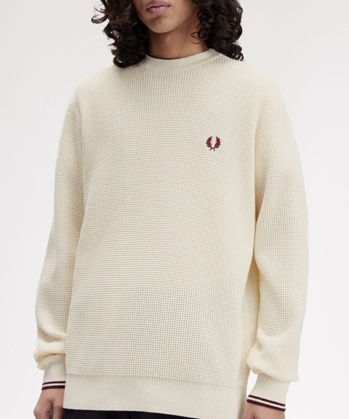 セール】Waffle Stitch Jumper／ワッフルステッチニット（ニット