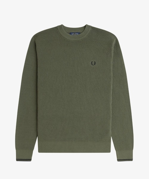セール】Waffle Stitch Jumper／ワッフルステッチニット（ニット