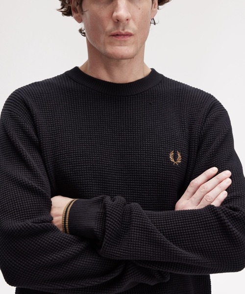 Waffle Stitch Jumper／ワッフルステッチニット（ニット