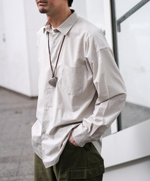 EDIFICE LA BOUCLE | 【LA BOUCLE / ラブークル】オーガニックコットン レギュラーカラー チェックシャツ(シャツ/ブラウス)