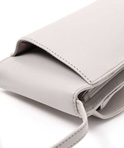 studio CLIP（スタディオクリップ）の「スマホが入るお財布ショルダーバッグ（ショルダーバッグ・レディース・ライトグレー/ブラック/ボルドー・FREE）」の6枚目の写真