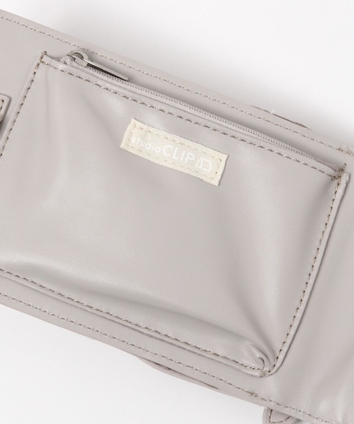 studio CLIP（スタディオクリップ）の「スマホが入るお財布ショルダーバッグ（ショルダーバッグ・レディース・ライトグレー/ブラック/ボルドー・FREE）」の8枚目の写真