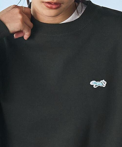 PENNEYS（ぺニーズ）の「PENNEYS（ぺニーズ）別注ヘビーウエイトクロップド裏毛スウェット（スウェット・レディース・ダークグレー/ライム/オフホワイト/グレー/ネイビー/ケリーグリーン/コバルトブルー/ブラック・FREE）」の11枚目の写真