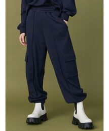 EVRIS | スウェットカーゴパンツ【セットアップ着用可能】(スウェットパンツ)