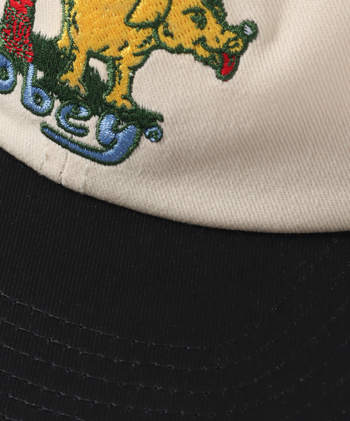 JOINT WORKS（ジョイントワークス）の「【OBEY / オベイ】 CORRIDOR 6 PANEL SNAPBACK（キャップ・メンズ・アイボリー/グリーン・FREE）」の19枚目の写真