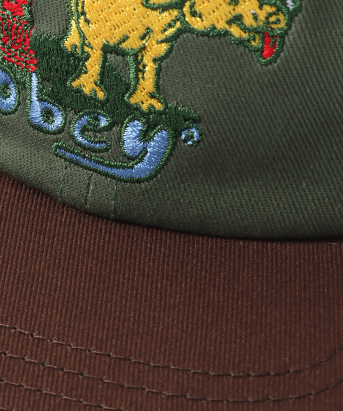 JOINT WORKS（ジョイントワークス）の「【OBEY / オベイ】 CORRIDOR 6 PANEL SNAPBACK（キャップ・メンズ・アイボリー/グリーン・FREE）」の20枚目の写真