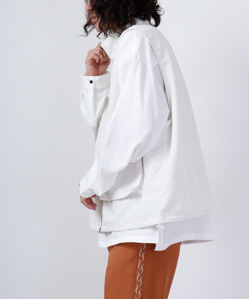 CIAO（チャオ）の「ciao スタンドカラー ベスト（ベスト・メンズ・ホワイト/オリーブ/ブラック・M/L）」の9枚目の写真