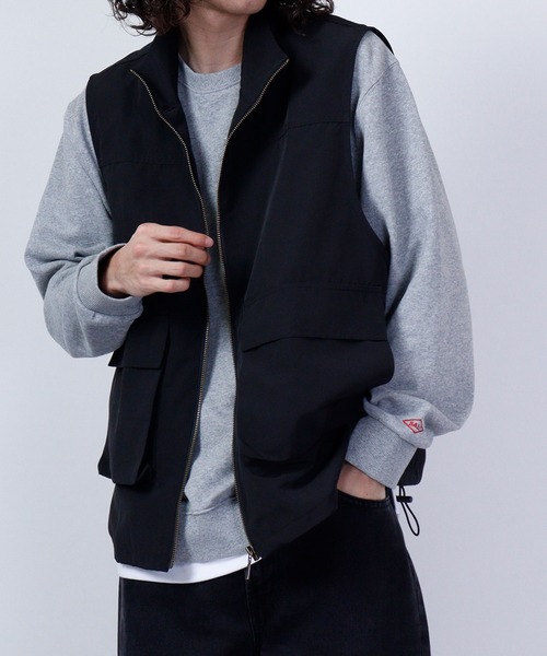 CIAO（チャオ）の「ciao スタンドカラー ベスト（ベスト・メンズ・ホワイト/オリーブ/ブラック・M/L）」の13枚目の写真