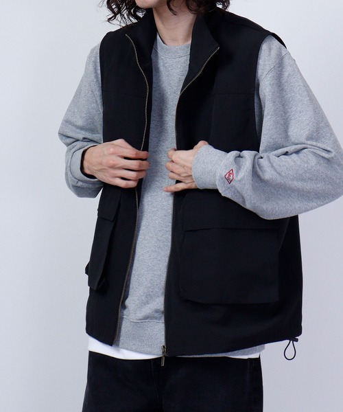 CIAO（チャオ）の「ciao スタンドカラー ベスト（ベスト・メンズ・ホワイト/オリーブ/ブラック・M/L）」の11枚目の写真