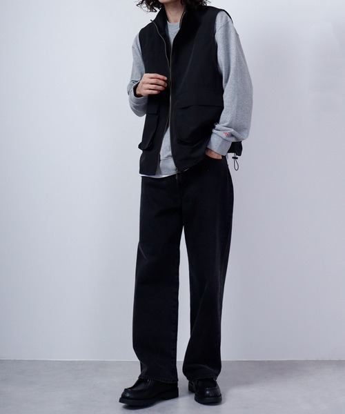 CIAO（チャオ）の「ciao スタンドカラー ベスト（ベスト・メンズ・ホワイト/オリーブ/ブラック・M/L）」の15枚目の写真