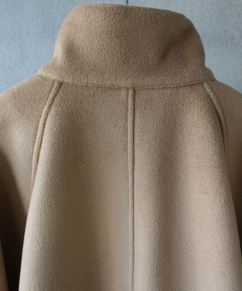 Libra Cue（リブラ キュー）の「フライヨークショートコート（その他アウター・レディース・ネイビー/ベージュ・FREE）」の5枚目の写真