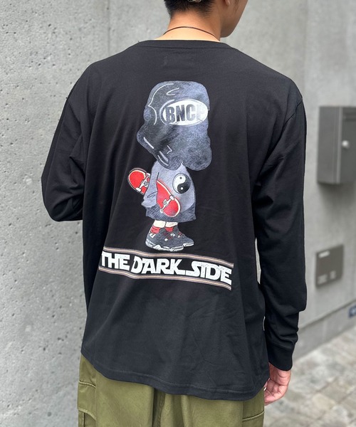 CIAOPANIC(チャオパニック)の「【ZOZO限定】ムービースターロンT(Tシャツ/カットソー・レディース・ブラック×レッド/ブラック×ブルー/ホワイト×パープル/ブラック×グレー/ホワイト×グリーン/ホワイト×ブルー・XXS/XL/S/L/XXXL/M/XXL/XS)」の4枚目の写真