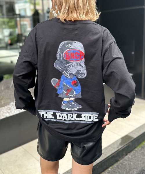 CIAOPANIC(チャオパニック)の「【ZOZO限定】ムービースターロンT(Tシャツ/カットソー・レディース・ブラック×レッド/ブラック×ブルー/ホワイト×パープル/ブラック×グレー/ホワイト×グリーン/ホワイト×ブルー・XXS/XL/S/L/XXXL/M/XXL/XS)」の18枚目の写真