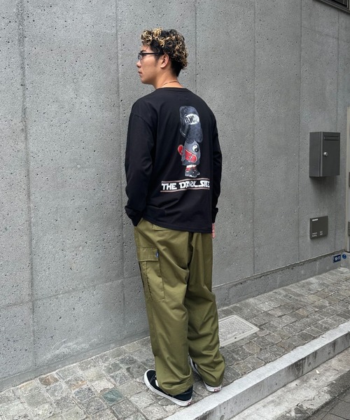 CIAOPANIC(チャオパニック)の「【ZOZO限定】ムービースターロンT(Tシャツ/カットソー・レディース・ブラック×レッド/ブラック×ブルー/ホワイト×パープル/ブラック×グレー/ホワイト×グリーン/ホワイト×ブルー・XXS/XL/S/L/XXXL/M/XXL/XS)」の13枚目の写真