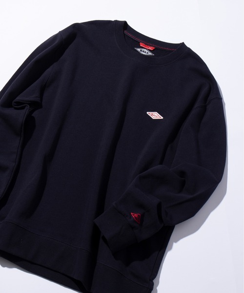 BALL（ボール）の「【BALL】ロゴワッペンスウェット T/C裏毛ワッペン付きトレーナー 60505（スウェット・メンズ・ダークグレー/ベージュ/カーキ/ネイビー/ブラウン系2/ブルー/ブラック/グレー/ブラウン系1/ブラウン系・L/LL/M）」の9枚目の写真