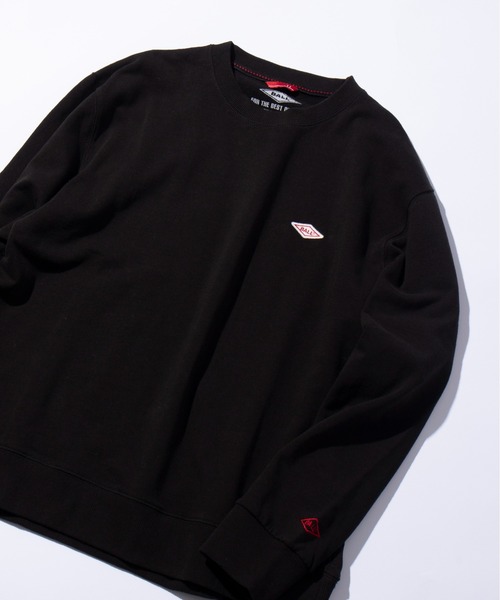 BALL（ボール）の「【BALL】ロゴワッペンスウェット T/C裏毛ワッペン付きトレーナー 60505（スウェット・メンズ・ダークグレー/ベージュ/カーキ/ネイビー/ブラウン系2/ブルー/ブラック/グレー/ブラウン系1/ブラウン系・L/LL/M）」の3枚目の写真