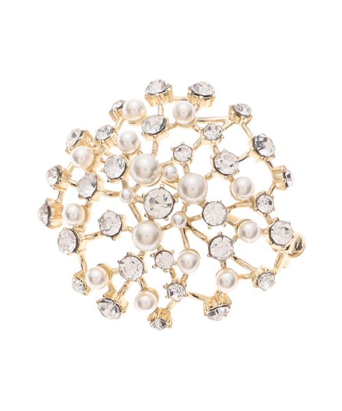 【バリエーション豊富・セレモニー】ビジューブローチ（ブローチ/コサージュ）｜UNTITLED（アンタイトル）