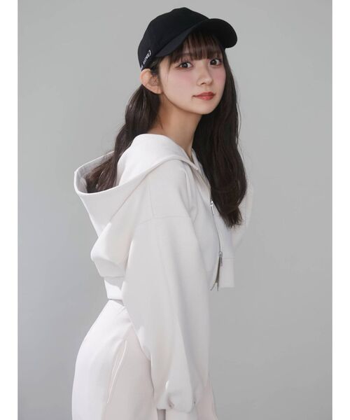 EATME（イートミー）の「センタープレスワイドパンツ（セットアップ可能）（その他パンツ・レディース・ブラック/アイボリー/ブルー・FREE）」の21枚目の写真