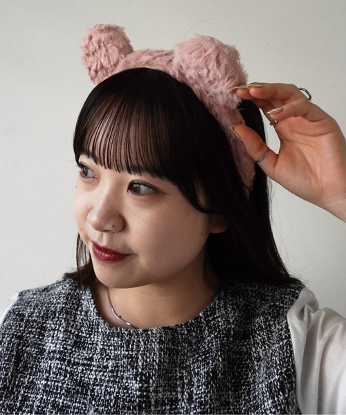 Port（ポート）の「もこもこ くま耳 カチューシャ #_（カチューシャ