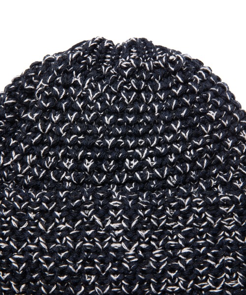 COOTIE PRODUCTIONS（クーティープロダクションズ）の「Lowgauge Big Beanie（ニットキャップ/ビーニー・メンズ・ブラック/ブラックミックス/グレー・FREE）」の4枚目の写真