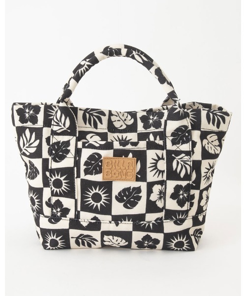 BILLABONG フラワープリント トートバッグ Amazon | ビラボン トートバッグ かばん コットン 花柄
