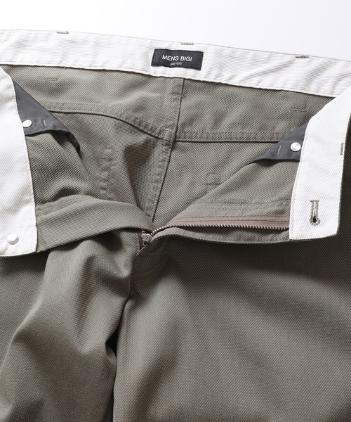 MEN'S BIGI(メンズビギ)の「COOLMAXドビーストレッチクロップドパンツ(その他パンツ・メンズ・ベージュ/カーキ/ブルー/グレー・04/03/02/01)」の13枚目の写真