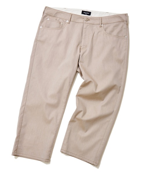 MEN'S BIGI(メンズビギ)の「COOLMAXドビーストレッチクロップドパンツ(その他パンツ・メンズ・ベージュ/カーキ/ブルー/グレー・04/03/02/01)」の5枚目の写真
