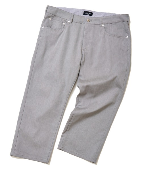 MEN'S BIGI(メンズビギ)の「COOLMAXドビーストレッチクロップドパンツ(その他パンツ・メンズ・ベージュ/カーキ/ブルー/グレー・04/03/02/01)」の6枚目の写真