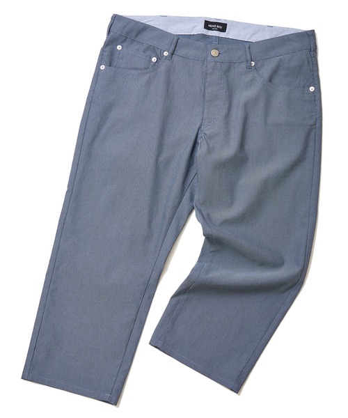 MEN'S BIGI(メンズビギ)の「COOLMAXドビーストレッチクロップドパンツ(その他パンツ・メンズ・ベージュ/カーキ/ブルー/グレー・04/03/02/01)」の7枚目の写真