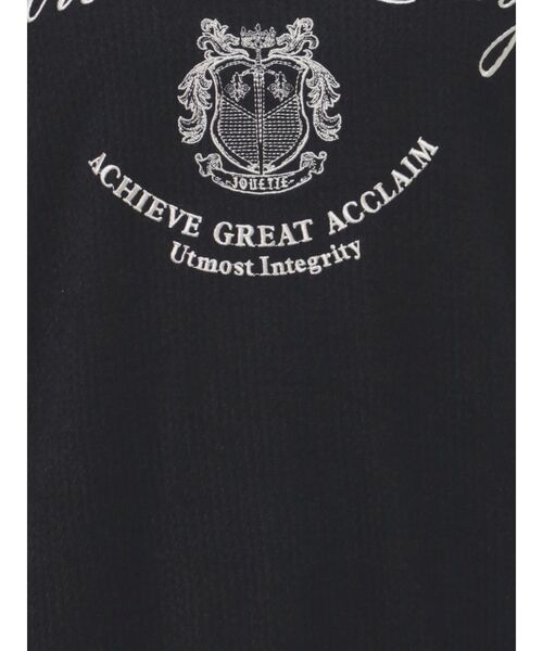 jouetie（ジュエティ）の「ニットライクロゴプルオーバー（Tシャツ/カットソー・レディース・ピンク/グレー/ブラック・MEDIUM）」の21枚目の写真