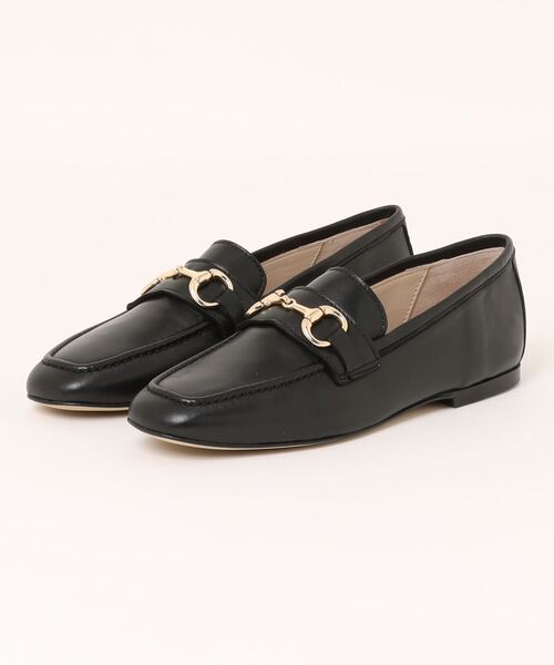 CORSO ROMA,9(コルソローマ)の「【CORSO ROMA 9】スクエアトウビットローファー(W41602)(ローファー・レディース・ベージュ/ブラック/グレー系その他・37/36/38/39/35)」の8枚目の写真