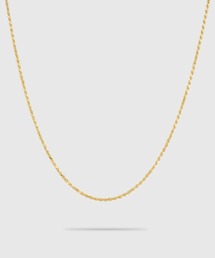 ISOLATION | 【ISOLATION / アイソレーション】Silver925  French Rope Chain Necklace K18GP(40cm) /フレンチロープチェーンネックレス(ネックレス)