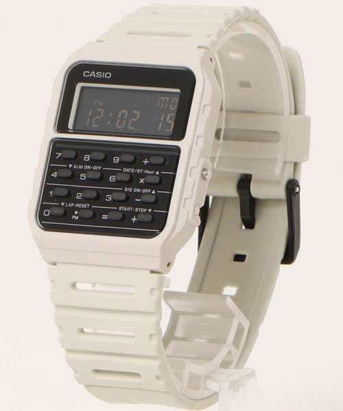 CASIO(カシオ)の「CASIO カシオ/ カリキュレーター デジタルウォッチ ラバーベルト 日常生活防水 腕時計 /// CAシリーズ(デジタル腕時計・レディース・ブラック/オフホワイト/ブラック系その他/ネイビー/カーキ・FREE)」の8枚目の写真
