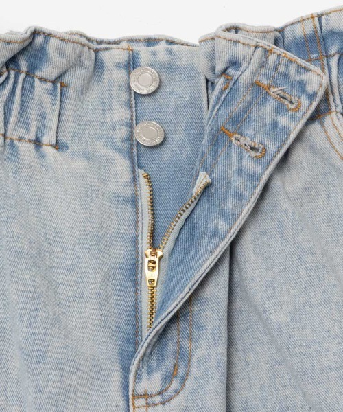 Mac-House（マックハウス）の「GOOD CREW グッドクルー ペーパーバッグデニム（デニムパンツ・レディース・ケミカルウォッシュ/サックスブルー系・S/M/L）」の13枚目の写真