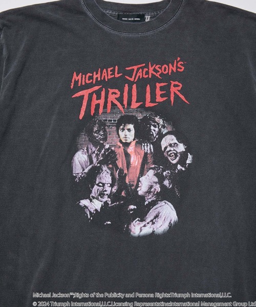re_k by JUNRED（レクバイジュンレッド）の「MICHEAL JACKSON PHOTO TEE by GOOD ROCK SPEED（Tシャツ/カットソー・メンズ・スミクロ・L/M/S）」の5枚目の写真