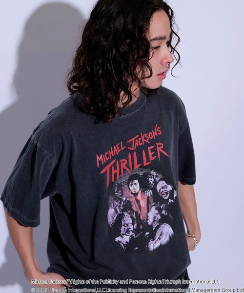 re_k by JUNRED（レクバイジュンレッド）の「MICHEAL JACKSON PHOTO TEE by GOOD ROCK SPEED（Tシャツ/カットソー・メンズ・スミクロ・L/M/S）」の3枚目の写真