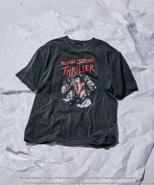 re_k by JUNRED（レクバイジュンレッド）の「MICHEAL JACKSON PHOTO TEE by GOOD ROCK SPEED（Tシャツ/カットソー・メンズ・スミクロ・L/M/S）」の9枚目の写真