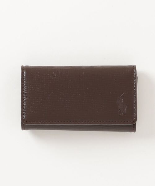 POLO RALPH LAUREN(ポロ ラルフ ローレン)の「ハーモニー エンボスレザー キーケース(キーケース/キーアクセサリー・メンズ・グリーン/ブラック/ダークブラウン・FREE)」の19枚目の写真