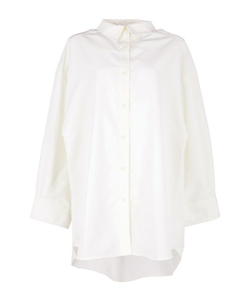 coca(coca)(コカ)の「オーバーサイズシャツ(シャツ/ブラウス・レディース・ホワイト/ライトピンク・L/M)」の16枚目の写真