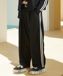 One Tuck Line Jersey Pants / ワンタックラインジャージパンツ