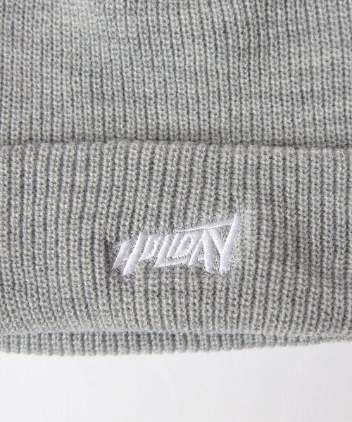 HOLIDAY(ホリデイ)の「KNIT CAP (HOLIDAY) ニットキャップ (ホリデイ)(ニットキャップ/ビーニー・レディース・ネイビー/ブラック/グレー/レッド・ONE SIZE)」の8枚目の写真