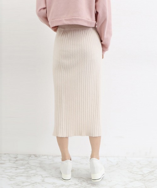 Miniministore(ミニミニストア)の「ニットスカートレディース大人セクシー(スカート・レディース・ブラック系2/ブラウン系1/ブラウン系2/グレー系2/アイボリー系2/ブラック系1/アイボリー系1/グレー系1・FREE)」の13枚目の写真