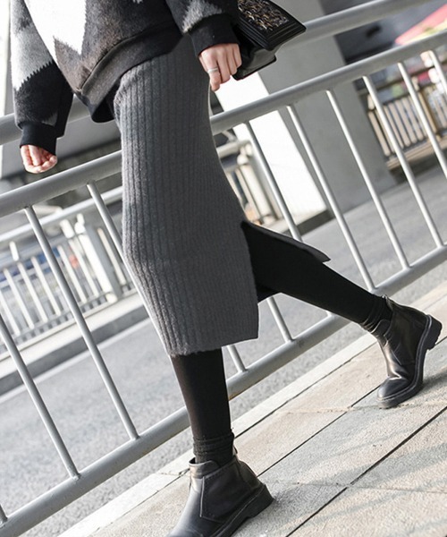 Miniministore(ミニミニストア)の「ニットスカートレディース大人セクシー(スカート・レディース・ブラック系2/ブラウン系1/ブラウン系2/グレー系2/アイボリー系2/ブラック系1/アイボリー系1/グレー系1・FREE)」の21枚目の写真