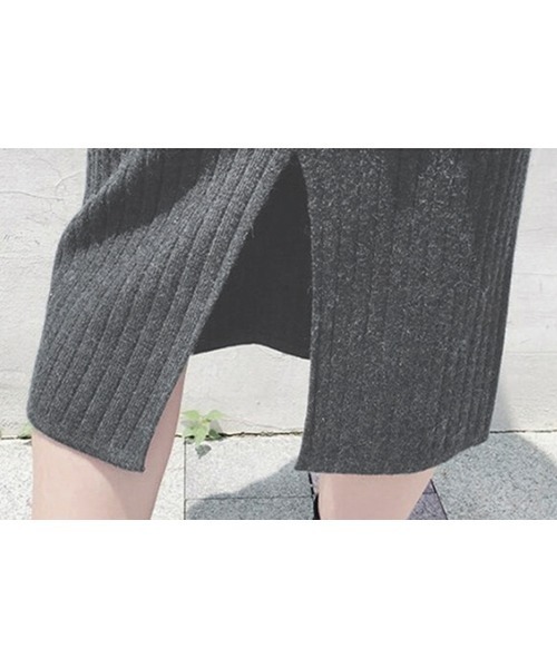 Miniministore(ミニミニストア)の「ニットスカートレディース大人セクシー(スカート・レディース・ブラック系2/ブラウン系1/ブラウン系2/グレー系2/アイボリー系2/ブラック系1/アイボリー系1/グレー系1・FREE)」の22枚目の写真