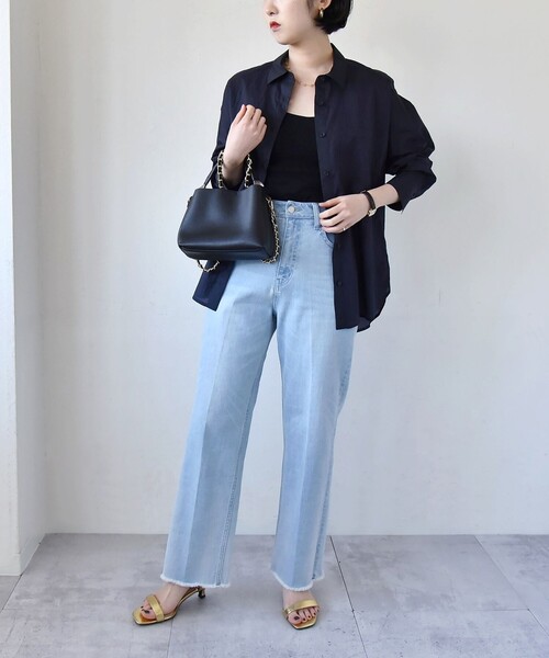 ★★売約済★購入不可★★コットン シアープルオーバー　MARANT ETOILE パール釦シアーラメニットカーディガン