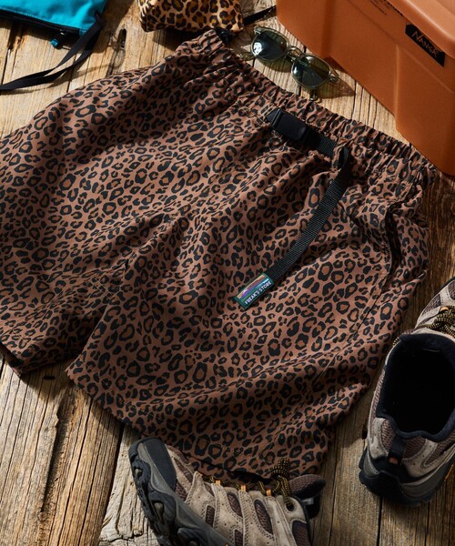 FREAK'S STORE（フリークスストア）の「限定展開 クライミング イージー ナイロンショーツ（その他パンツ・メンズ・ブラック系その他/グリーン/レオパード/ブラック/ブラック系その他2/ベージュ/ネイビー/パープル・SMALL/MEDIUM/LARGE）」の11枚目の写真