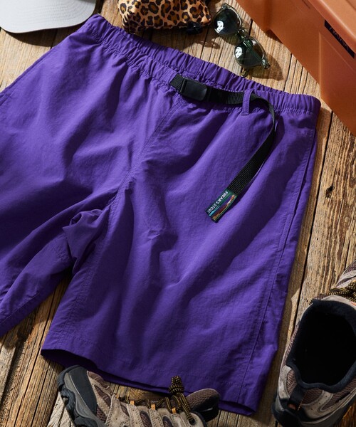 FREAK'S STORE（フリークスストア）の「限定展開 クライミング イージー ナイロンショーツ（その他パンツ・メンズ・ブラック系その他/グリーン/レオパード/ブラック/ブラック系その他2/ベージュ/ネイビー/パープル・SMALL/MEDIUM/LARGE）」の7枚目の写真