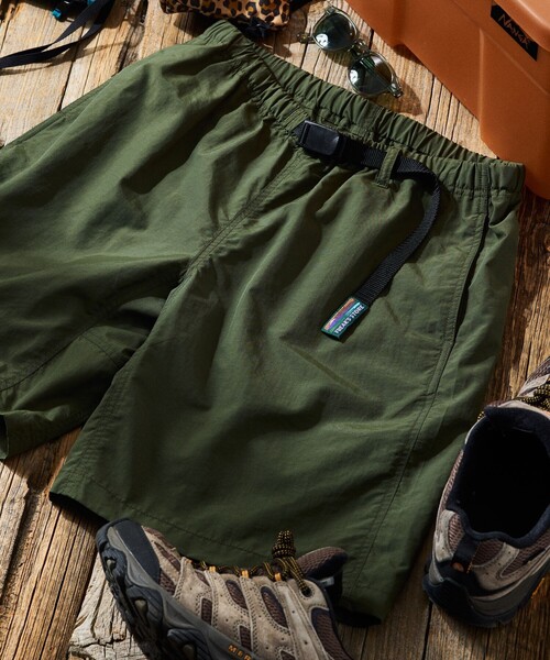 FREAK'S STORE（フリークスストア）の「限定展開 クライミング イージー ナイロンショーツ（その他パンツ・メンズ・ブラック系その他/グリーン/レオパード/ブラック/ブラック系その他2/ベージュ/ネイビー/パープル・SMALL/MEDIUM/LARGE）」の5枚目の写真